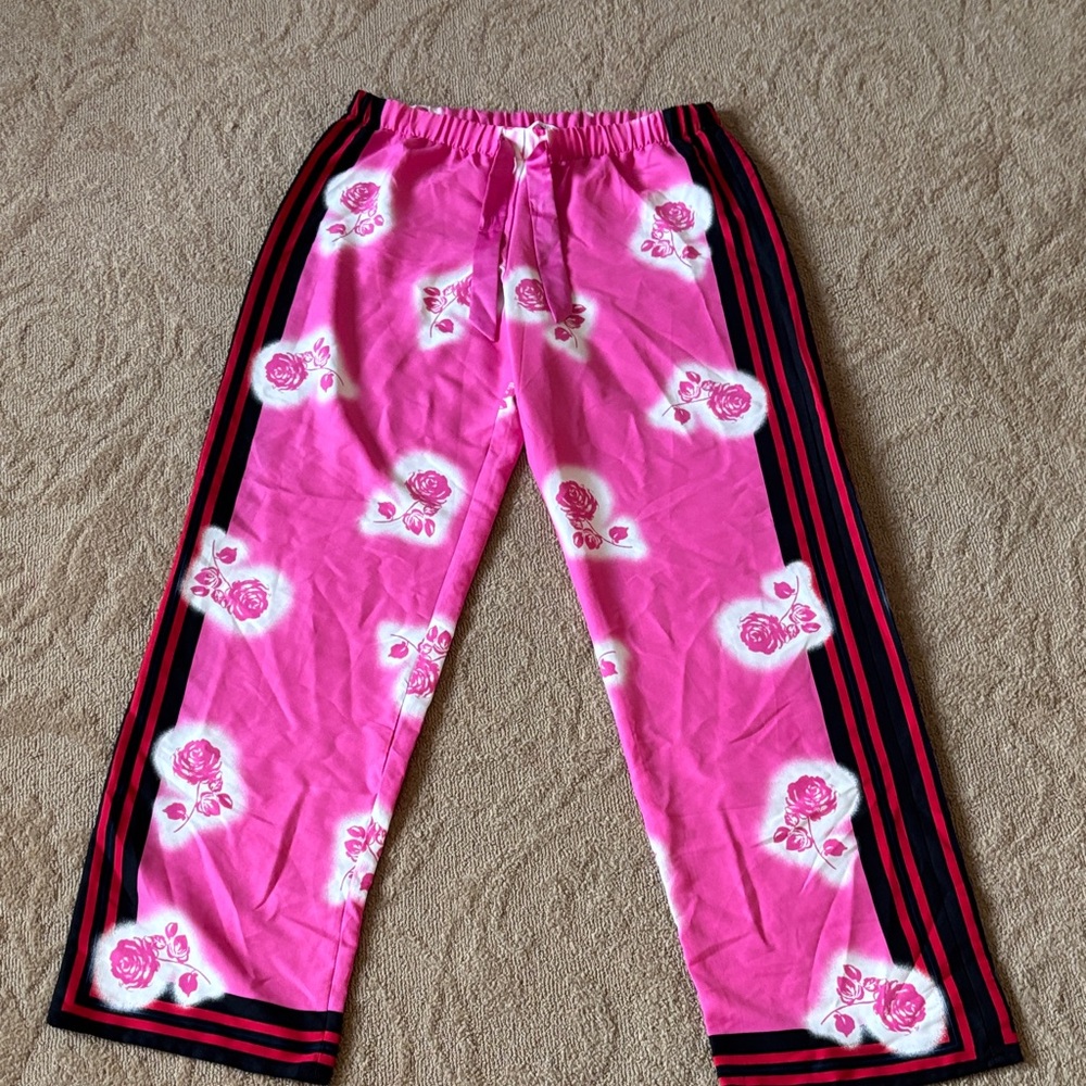 Victoria's Secret Pink Rose  Pajama Bottoms